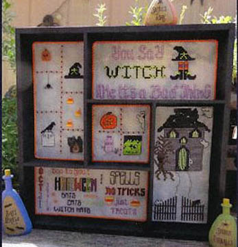 Halloween Shadowbox Mystery 1