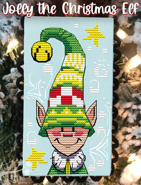 Jolly the Christmas Elf  Ornament
