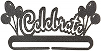 Celebrate Split Bottom Charcoal Bellpull