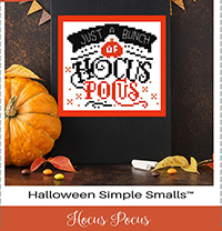Halloween Simple Smalls - Hocus Pocus
