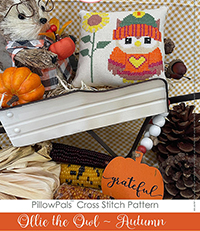 Ollie The Owl - Autumn Pillow Pal