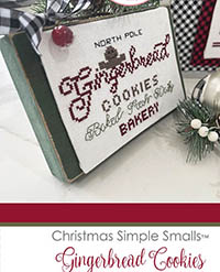 Christmas Simple Smalls - Gingerbread Cookies