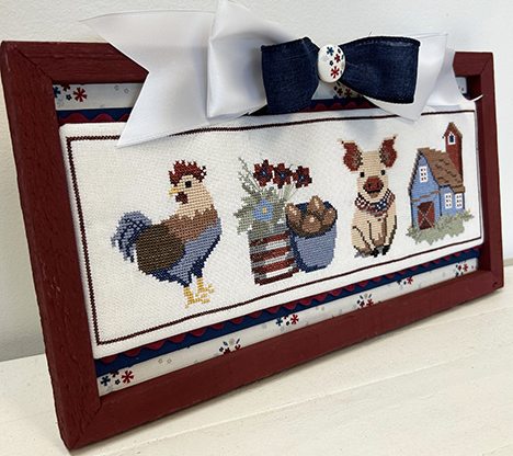 Stitch Rows Wilbur & The Blue Barn