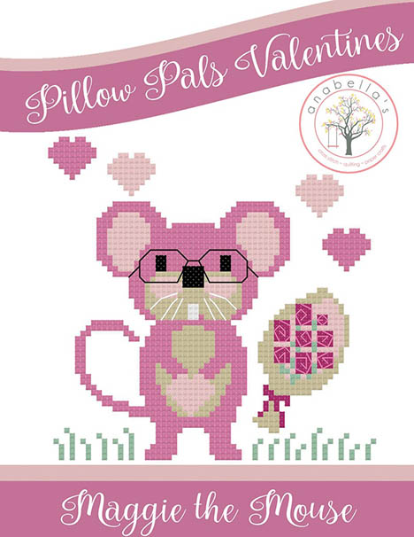 Pillow Pals Valentines  - Maggie The Mouse
