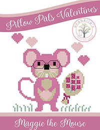 Pillow Pals Valentines  - Maggie The Mouse