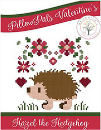 Pillow Pals Valentines - Hazel the Hedgehog