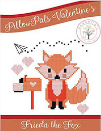 Pillow Pals Valentines  - Frieda The Fox