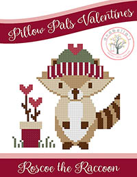 Pillow Pals Valentines  - Roscoe the Raccoon