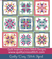 Quilty Cross Stitch April