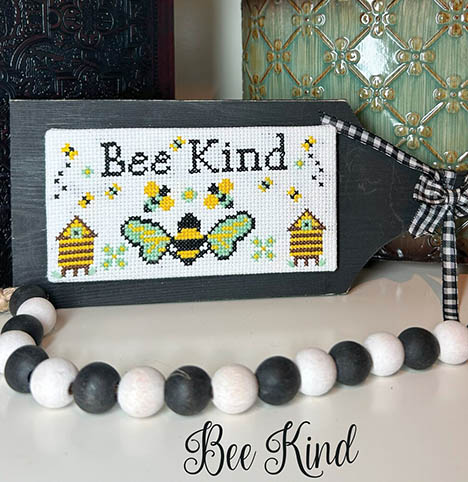 Mini Stitch Rows Bee Kind