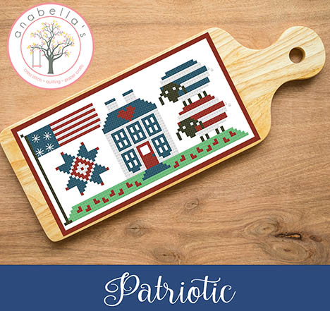 Mini Stitch Row Patriotic