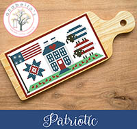 Mini Stitch Row Patriotic