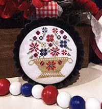 Baskets of Blooms Patriotic