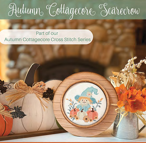 Autumn Cottagecore Scarecrow