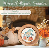 Autumn Cottagecore Scarecrow