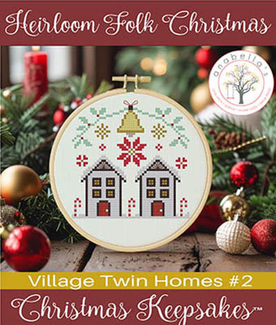 Heirloom Folk Christmas - Village Town Homes 2