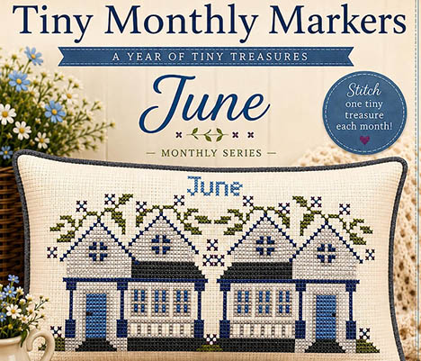 Tiny Monthly Markers June