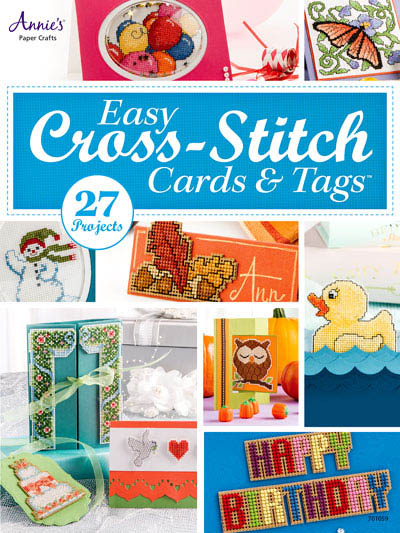 Easy Cross Stitch Cards & Tags
