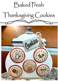 Fresh Baked Thanksgiving Cookies