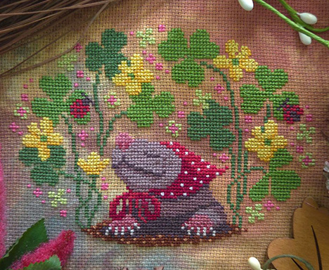 Shrew in the Wood Sorrel