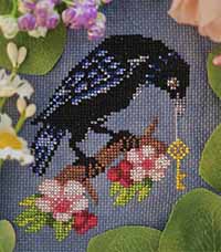 Crow In The Hawthorn