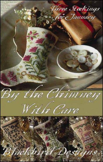 Monthly Stocking-By The Chimney With Care  (RE-PRINTED)
