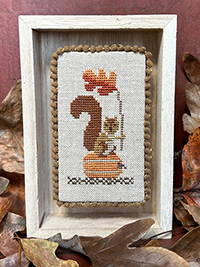 Squirrel with the Leaf Flag