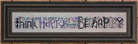 Think Happy Be Happy Row