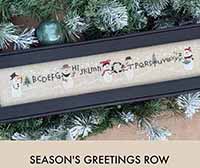 Season's Greetings Row