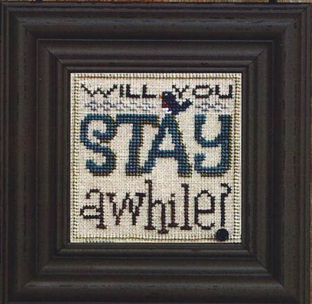Welcome to our Home Snapper: Will You Stay A While