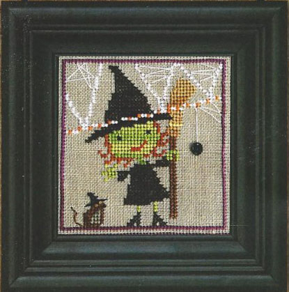 Spooky Spinners #4 - Broom Witch and Mousie