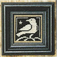 Autumn Blackbird + White