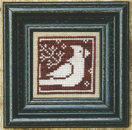 Winter Redbird + White