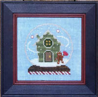 Gingerbread Globe Zipper