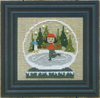 Ice Skate Globe Zipper