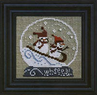 Sledding all the way Globe Zipper