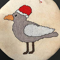 Seagull Santa