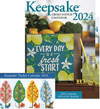 2024 Cross Stitch & Needlework Keepsake Calendar