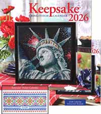 Cross Stitch & Needlework Keepsake Calendar 2026