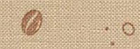 Coffee Print 32 Ct. Belfast Linen