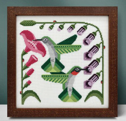 Ruby-Throated Hummingbirds