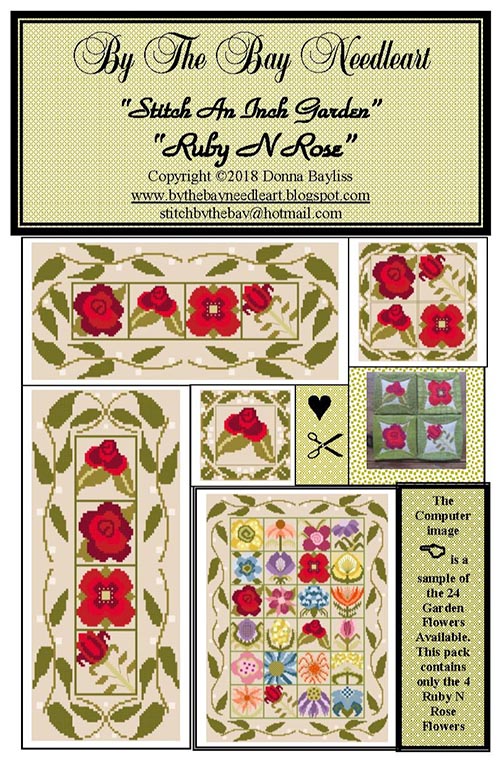 Stitch An Inch Garden - Ruby N Rose