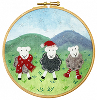 Woolly Jumpers Felt Embroidery Kit