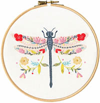 Dragonfly Embroidery Kit