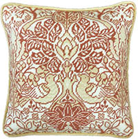 Dove & Rose Tapestry Cushion