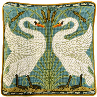 Swan, Rush & Iris Tapestry Kit