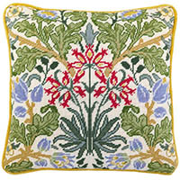 Hyacinth William Morris Tapestry Cushion  Kit