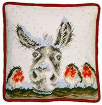 Christmas Donkey Tapestry by Hannah Dale Kit