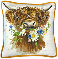 Daisy Coo Tapestry Cushion