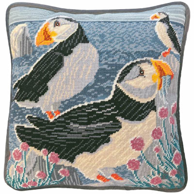 Sea Thrift Clifftops Tapestry Cushion Kit